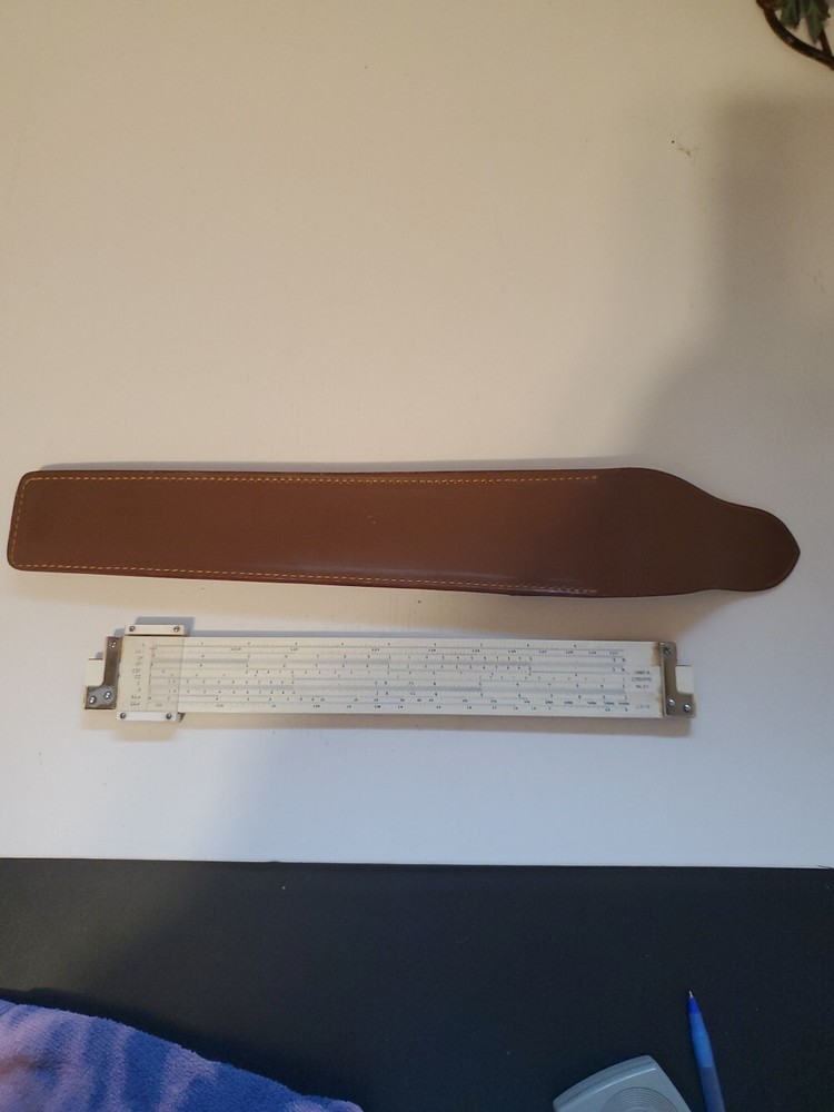 vintage Slide Rule: SANS & STREIFFE # 311 With Case