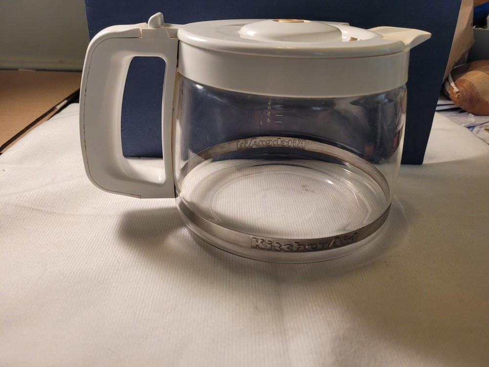 KitchenAid Coffee Maker 12 Cup Pitcher Carafe Replacement - Carafe Only-white