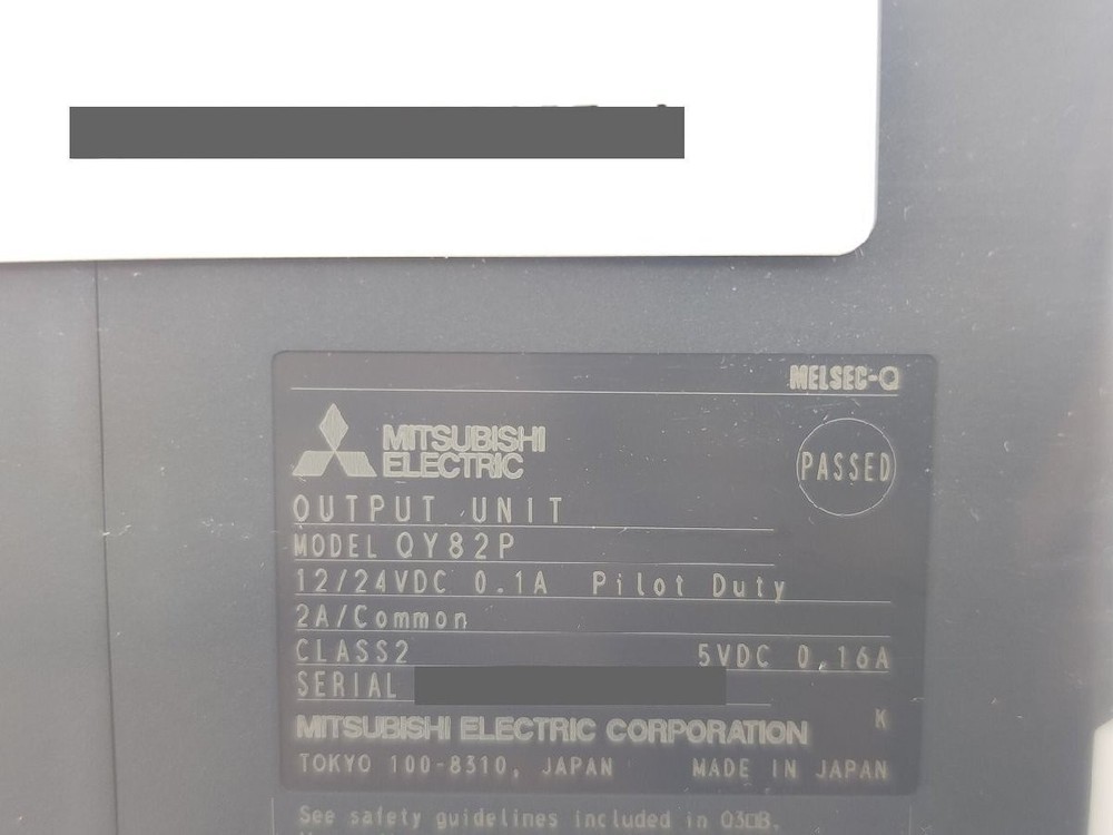 NEW Mitsubishi QY82P MELSEC-Q 64-Point Digital Output Module