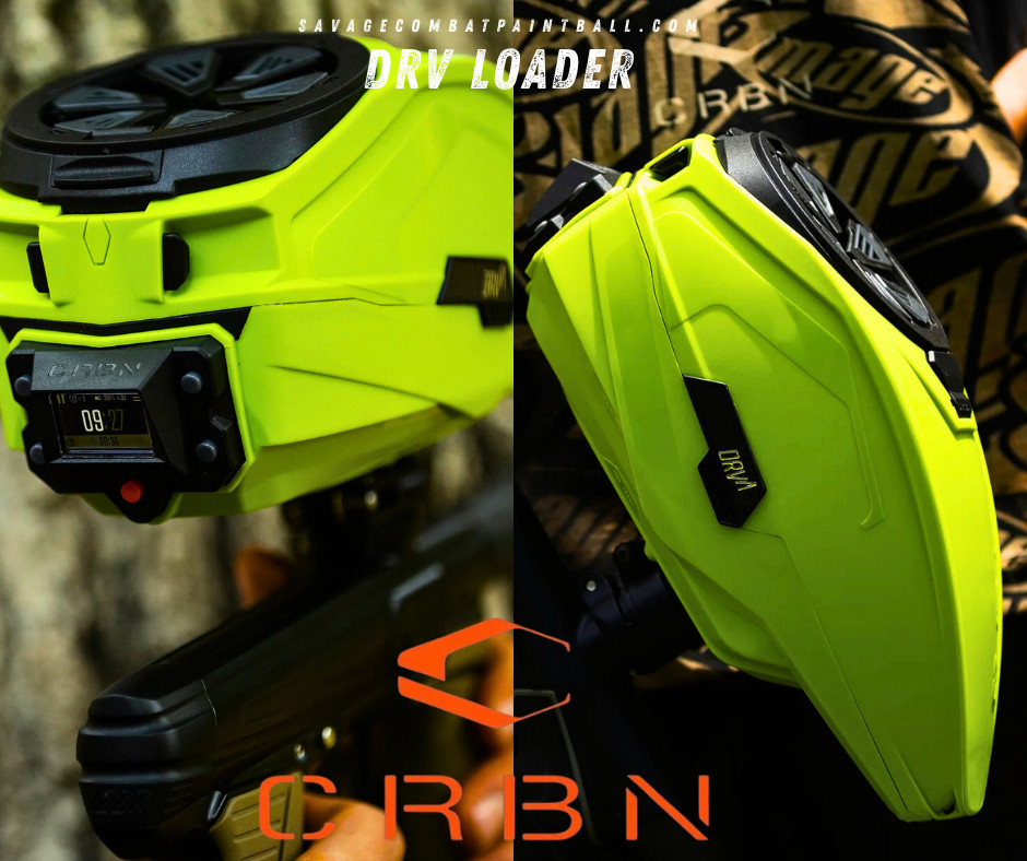 NEW CARBON CRBN DRV Paintball Loader - Lime