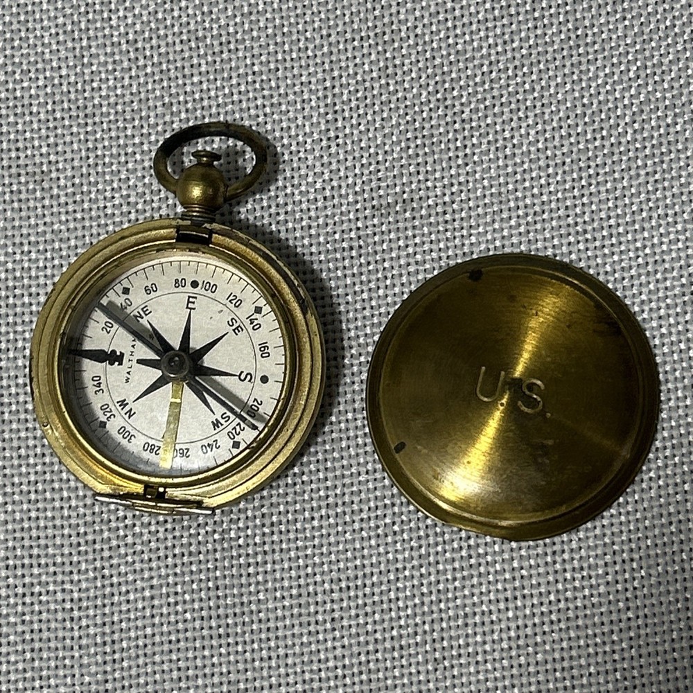 WWII US Brass Compass