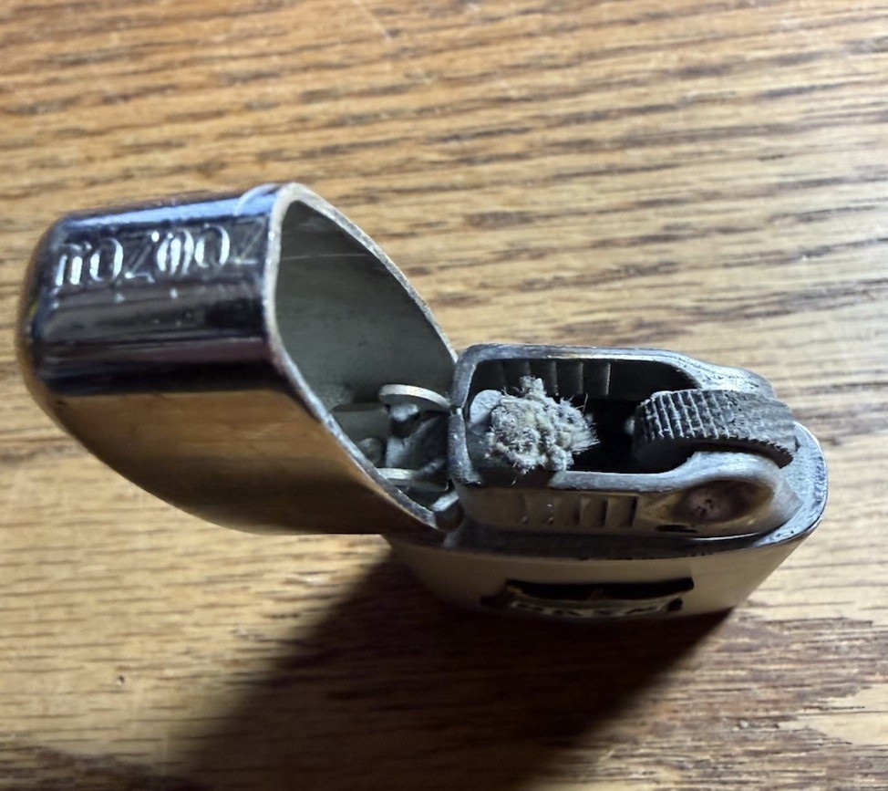 Vintage Advertising Ronson Typhoon Lighter Untested