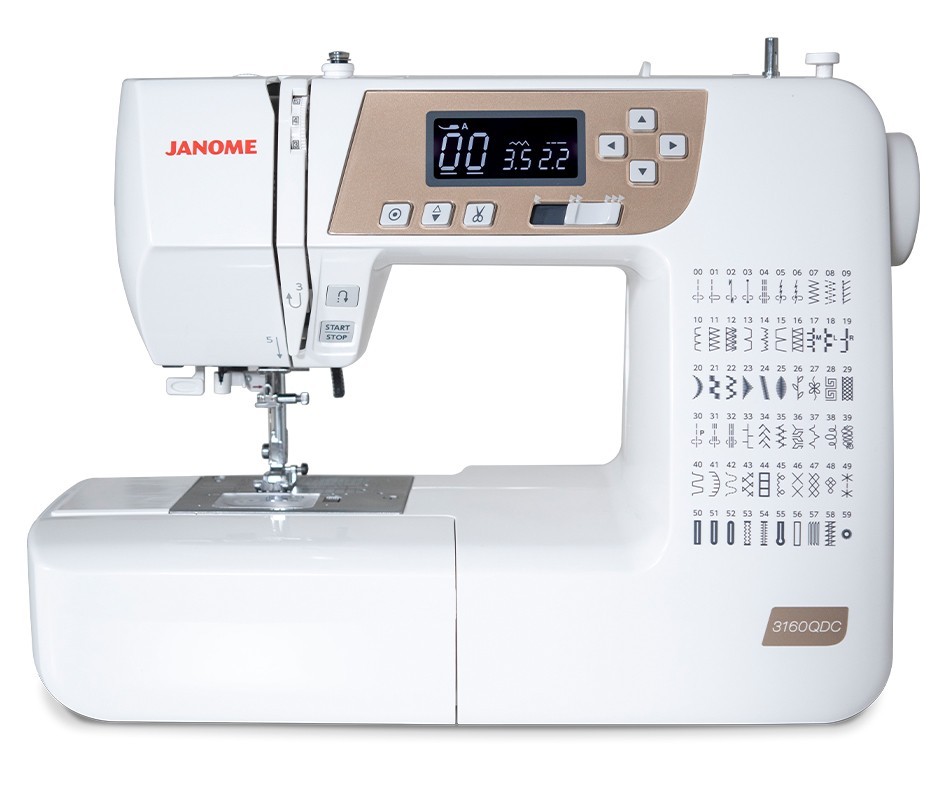 Janome 3160QDC-T Gold Computerized Sewing Machine