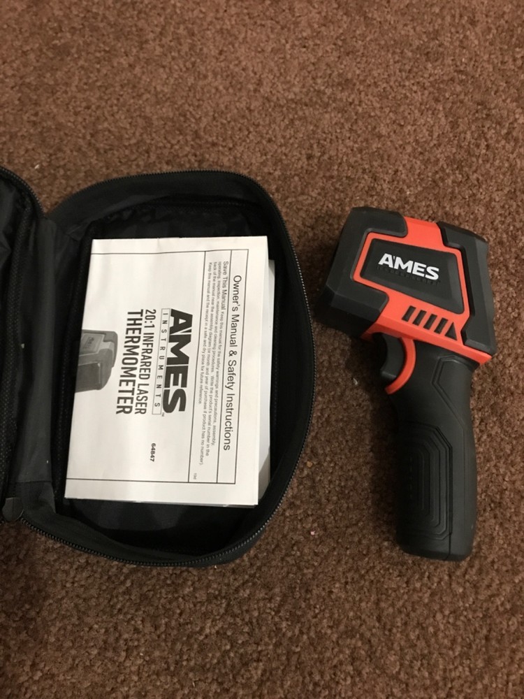 Ames instruments 20:1 Infrared laser thermometer