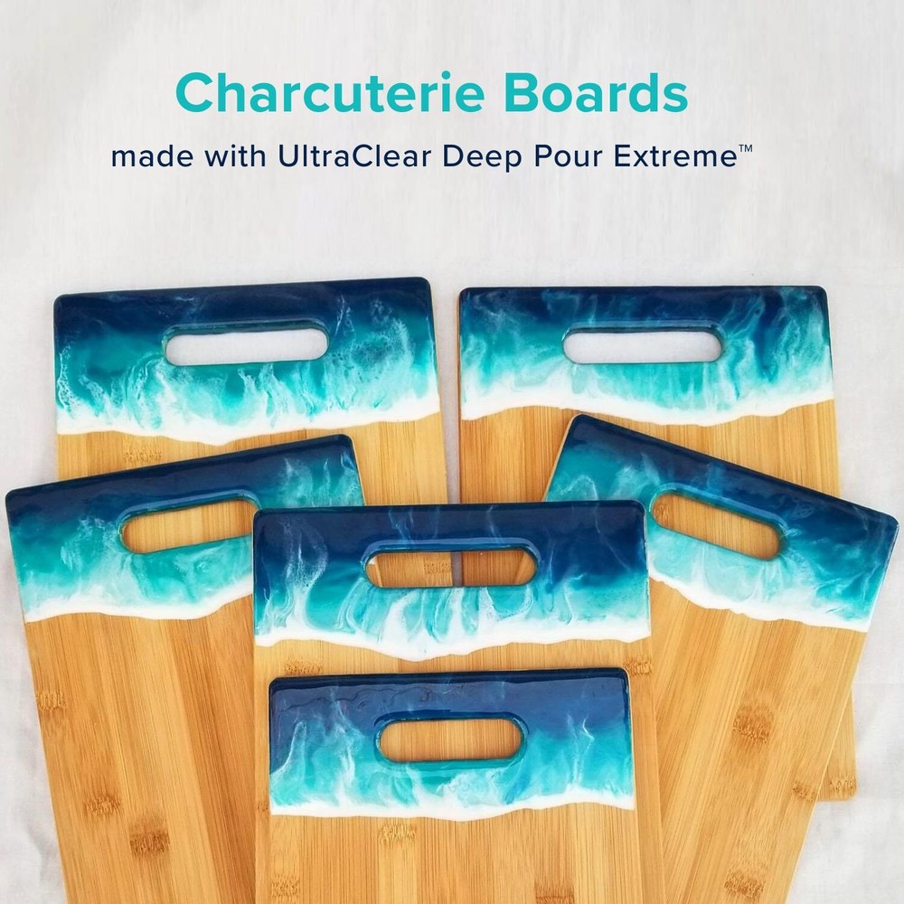 UltraClear Deep Pour Epoxy, Bubble-Free, Casting Resin, River Table -1.5 Gal Kit