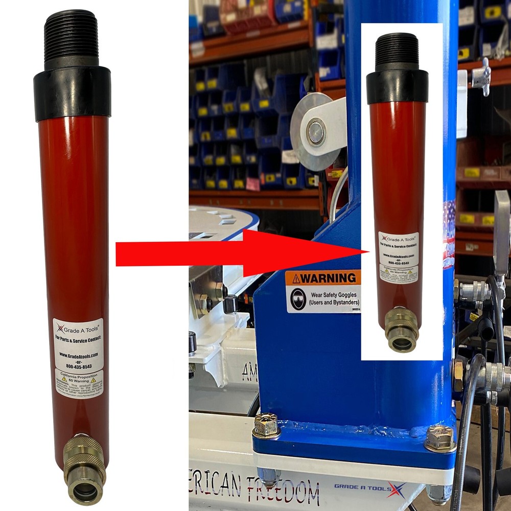 American Freedom Frame Machine Tower Ram Cylinder