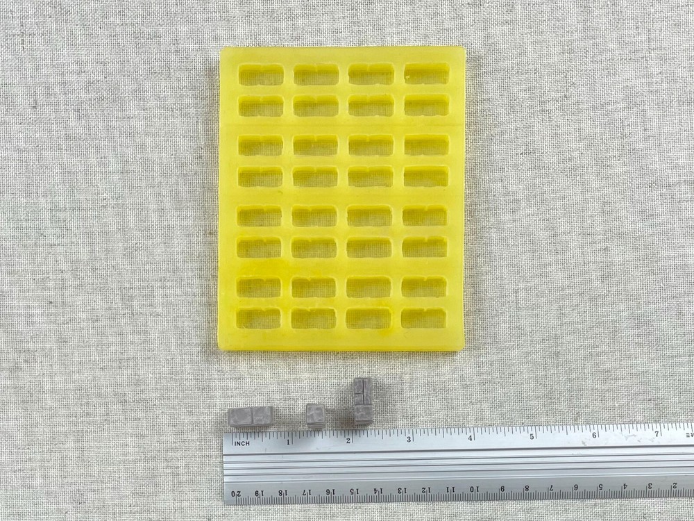 Silicone Mold Mini Bricks Miniature accessories School project Concrete blocks