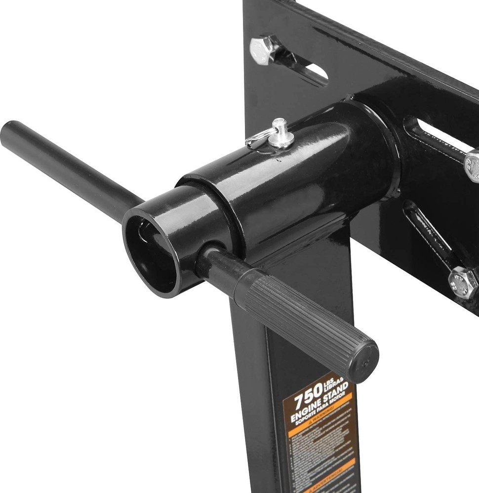 Rotating Engine Stand - 750 LBs Capacity with Adjustable Arms for Easy Access
