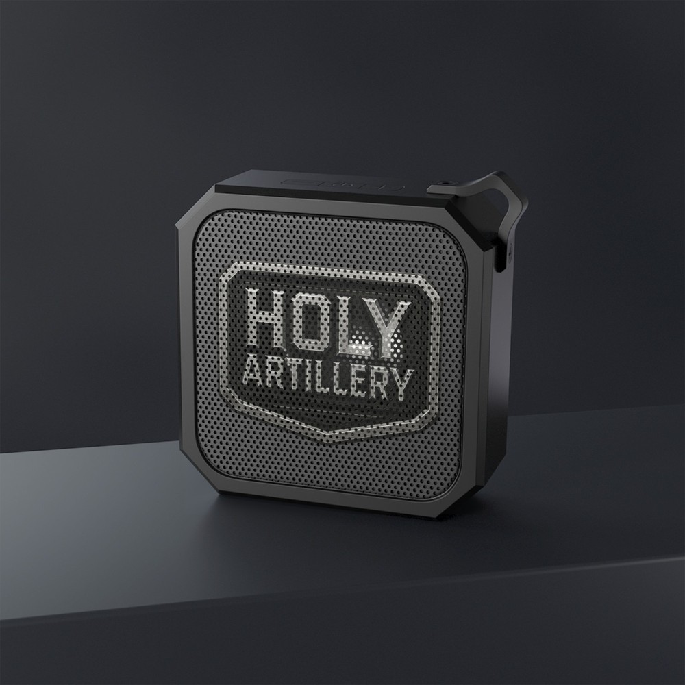 Holy Artillery Speaker | Bluetooth Outdoor Speaker, Rugged Clip-On