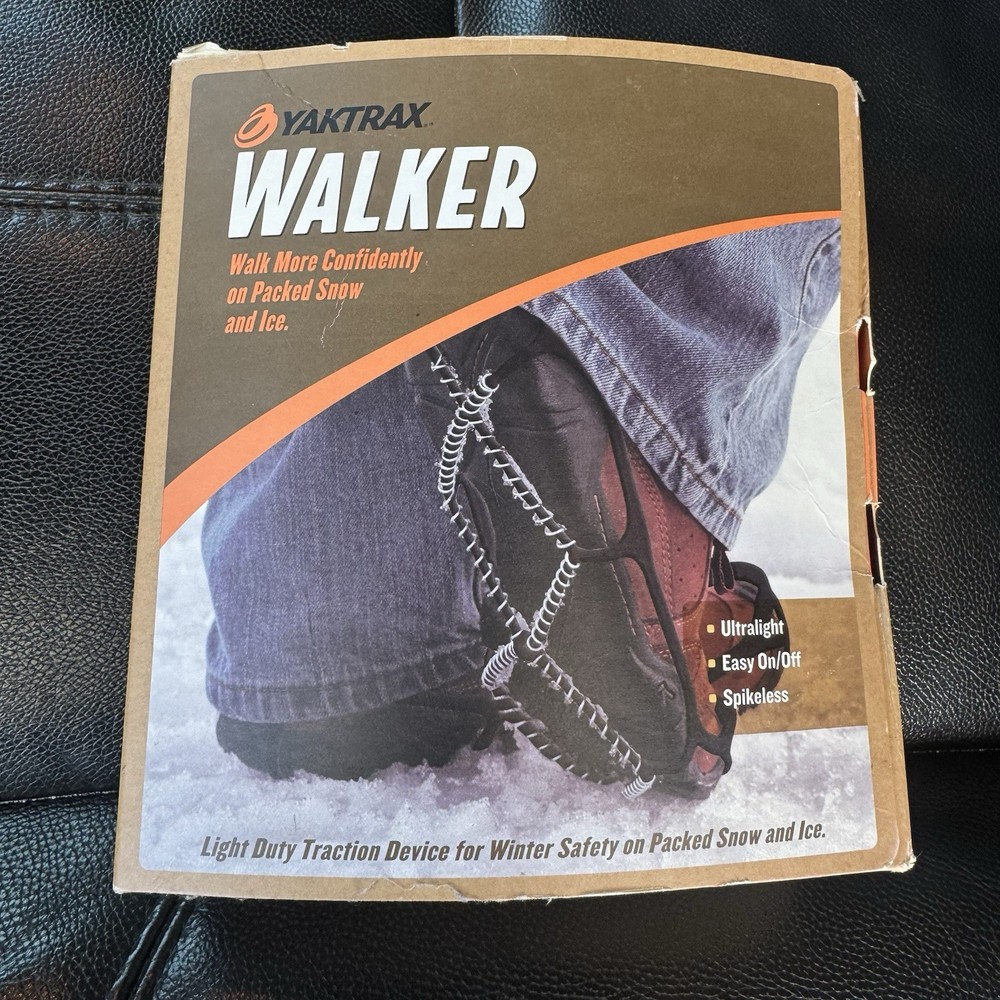 Yaktrax Walker Small Black Traction Cleats
