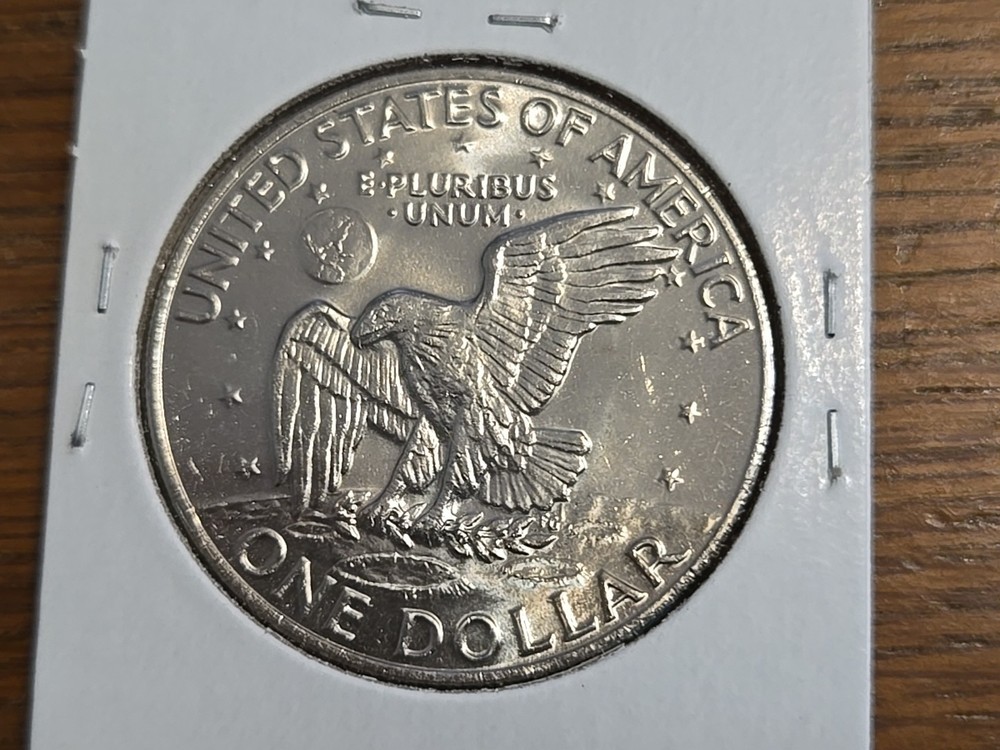 1974 D US Eisenhower "Ike" Dollar Coin BU NICE