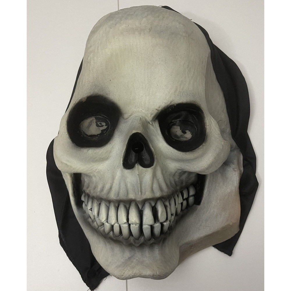 HALLOWEEN Skeleton Mask - Black Head Cover