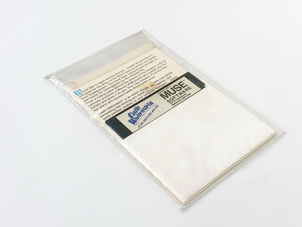 Castle Wolfenstein - MUSE Software - 1983 / Atari 400/800