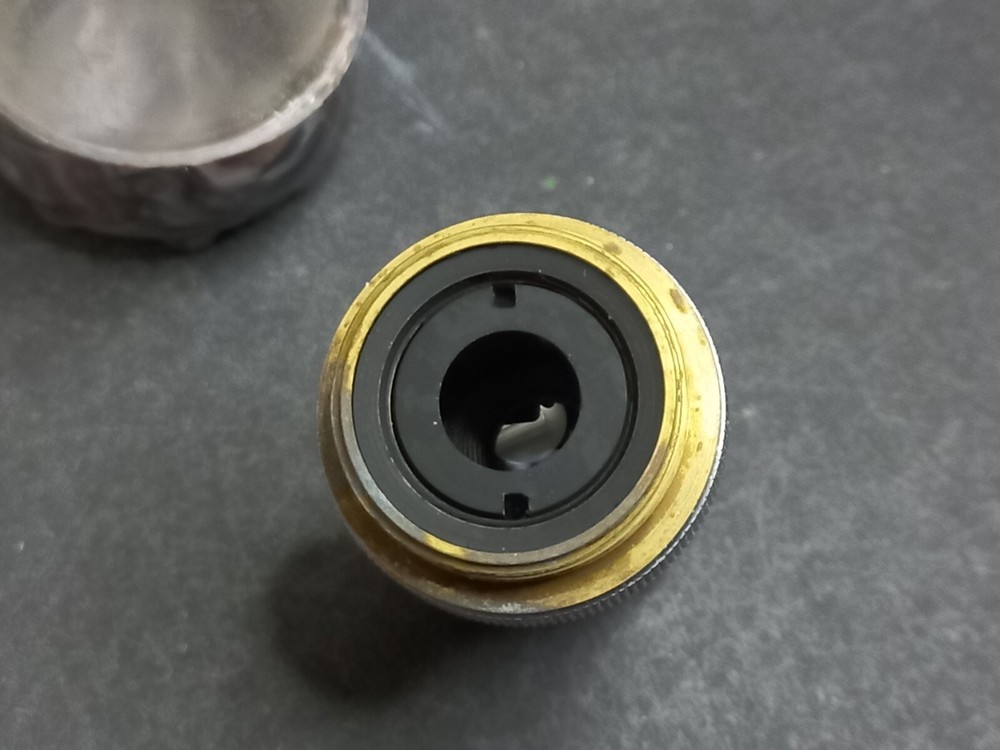 Soviet Vintage Microscope Lens LOMO 20/0,40, USSR Microscope Accessories