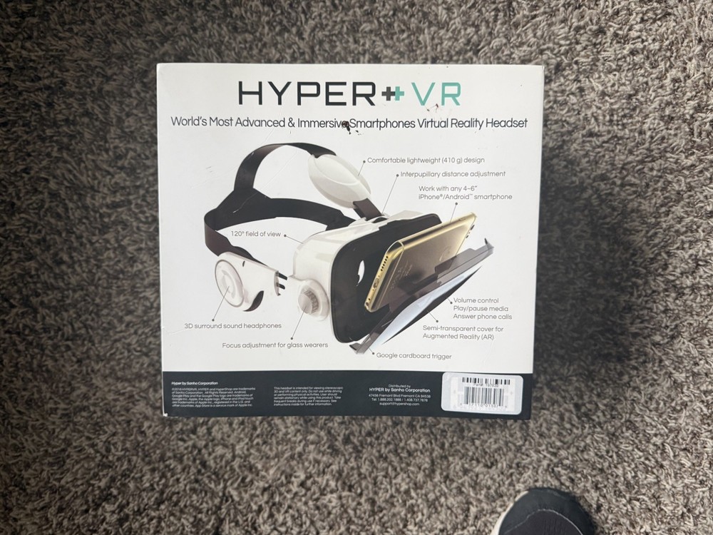 HYPER VR Smartphone Virtual Reality Headset