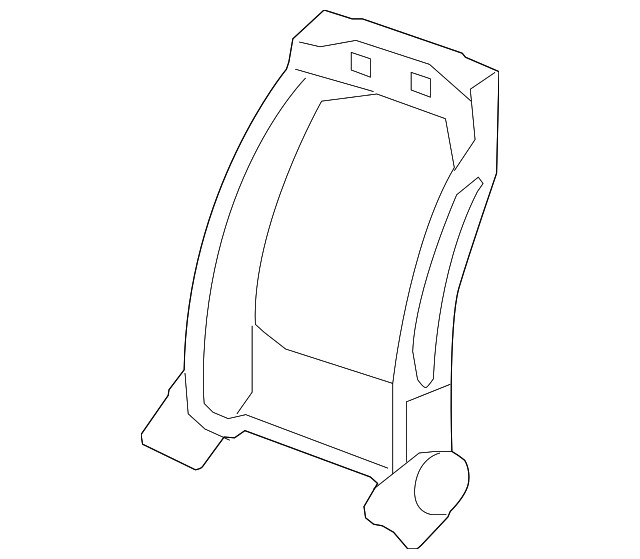 Genuine GM Seat Back Frame 15899382