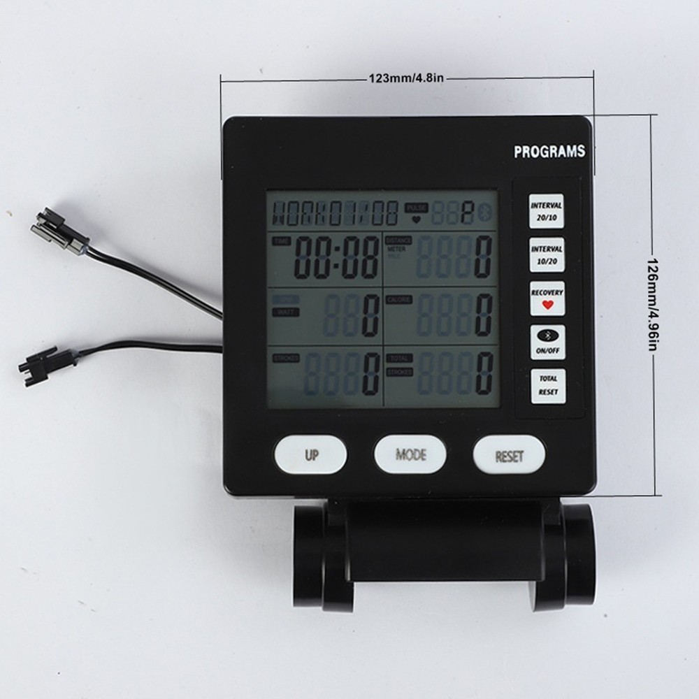 Keep Tabs on Your Workout with Multifunction Rowing Machine Speedometer