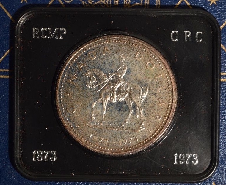 Canada 1973 SILVER Dollar .500 Fine