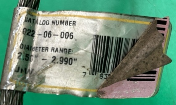 HUBBELL KELLEMS 022-06-006 Heavy Duty Pulling Grip 8050# +/- 20%