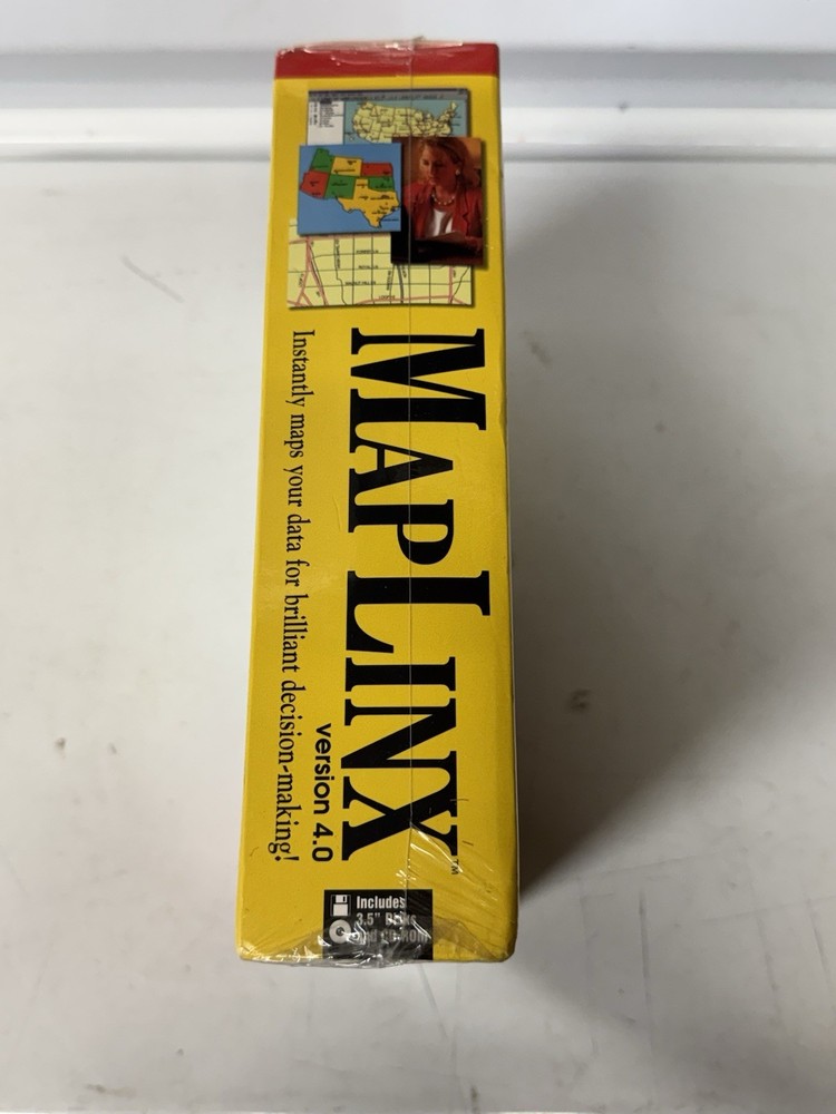 Maplinx Version 4.0 Business Mapping Software Windows 95 NT 3.1