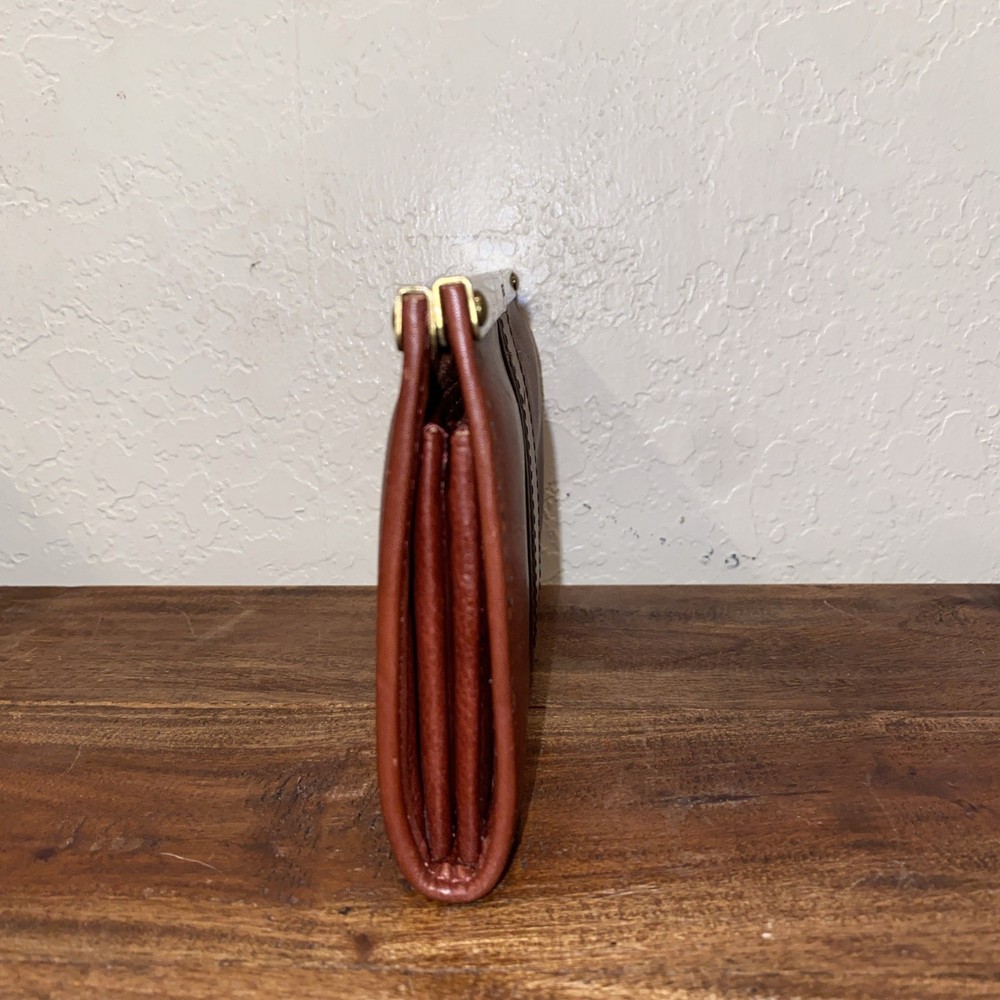 Fossil Kayla Dark Red Leather Wallet