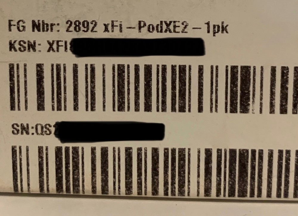 Xfinity Comcast xFi Pod Model PodXE2