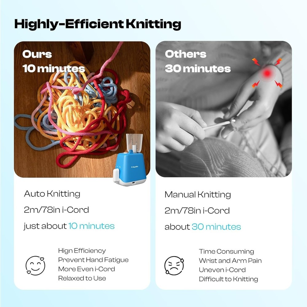DIY Knitting Machine for Crocheters