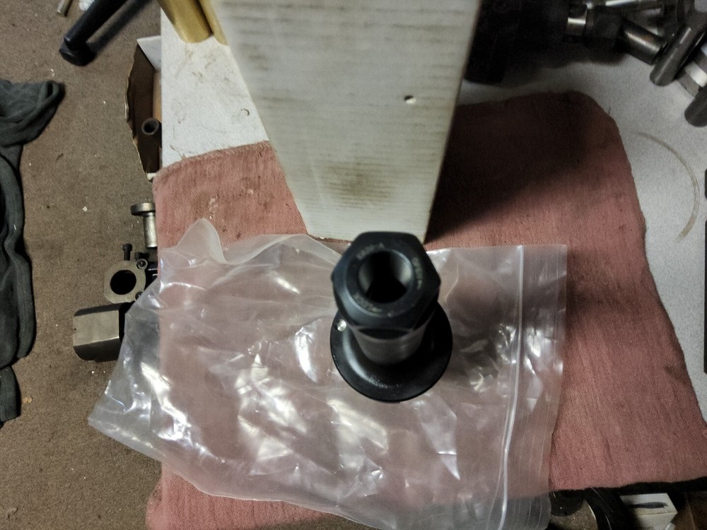 Command B4C5-0020-B BT40 ER20 Collet Chuck Tool Holder 5-1/2" Projection