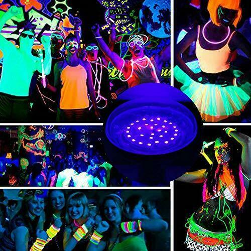 LED UV Black Light Bulbs 15W(100w Equivalent) BR30 E26 Medium Base, UVA Level,