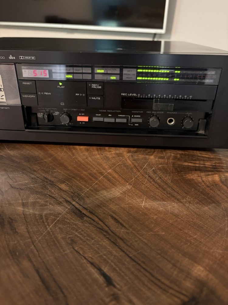 Yamaha K-1000 Cassette Deck - Tested, Limited Working Order