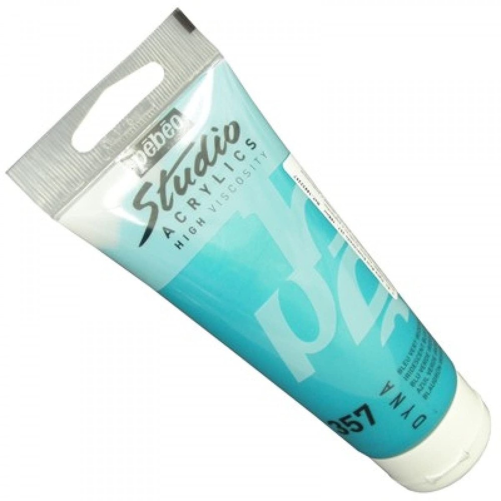 Studio Acrylics High Viscosity Paint 100 ml Iridescent Blue Green 832-357