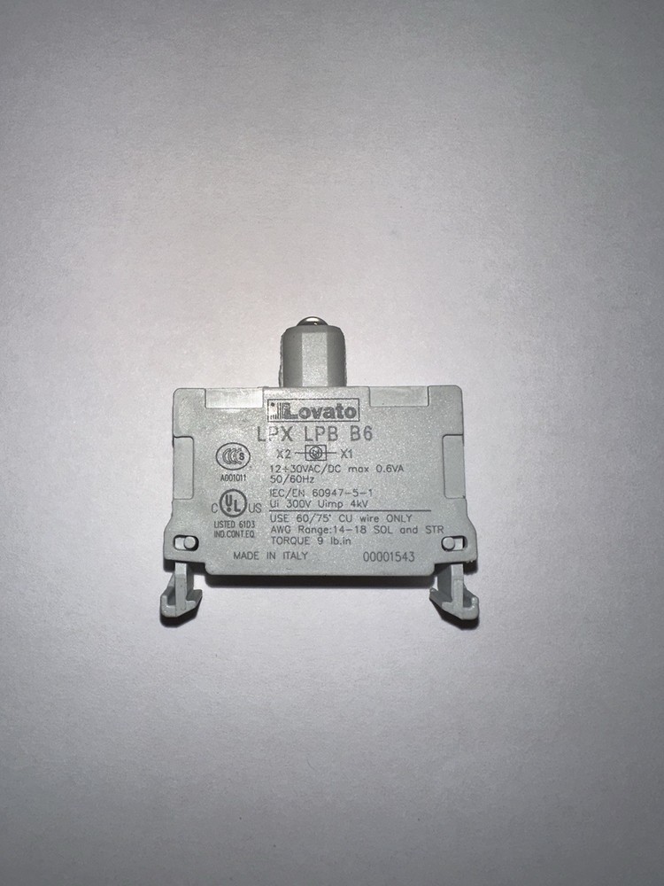 Lovato LPX LPB B6
