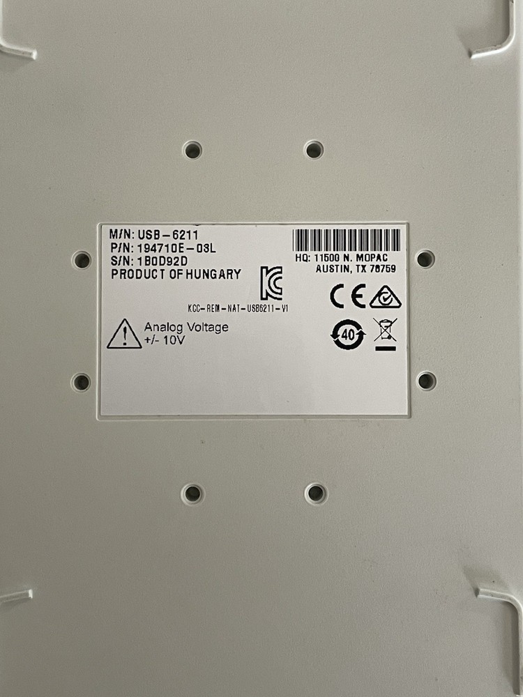 NATIONAL INSTRUMENTS NI USB-6211