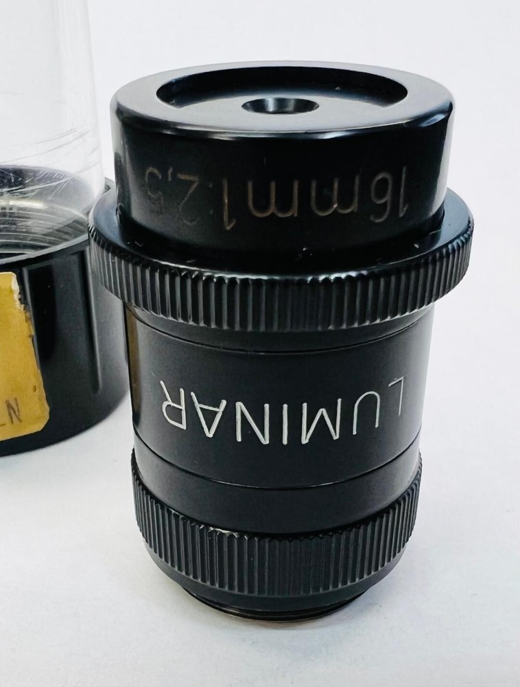 Zeiss 16mm Luminar 1:2.5 Microscope Objective Lens