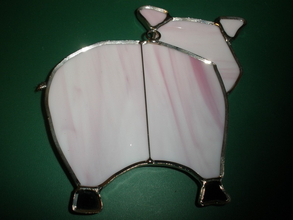 Pig Suncatcher 5.5"x5"