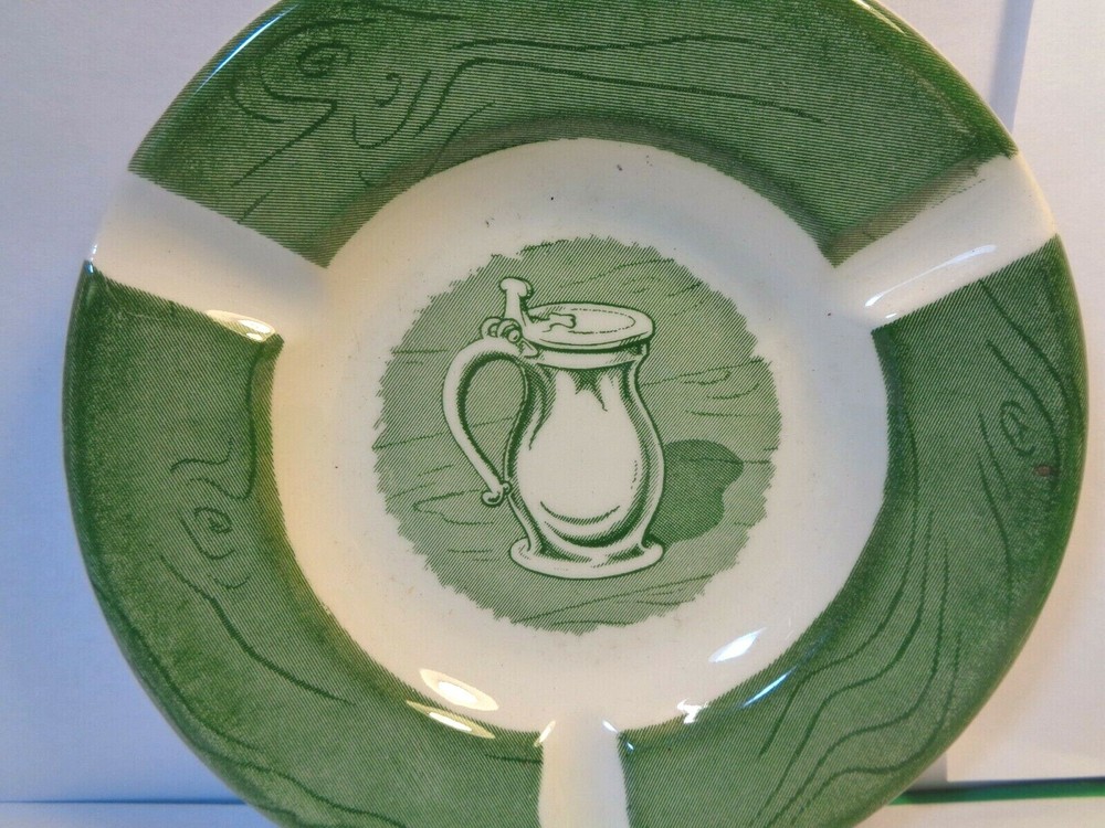 Restaurant Ware 5 1/2" Ashtray, Syrup Dispenser Pattern (Used/EUC)