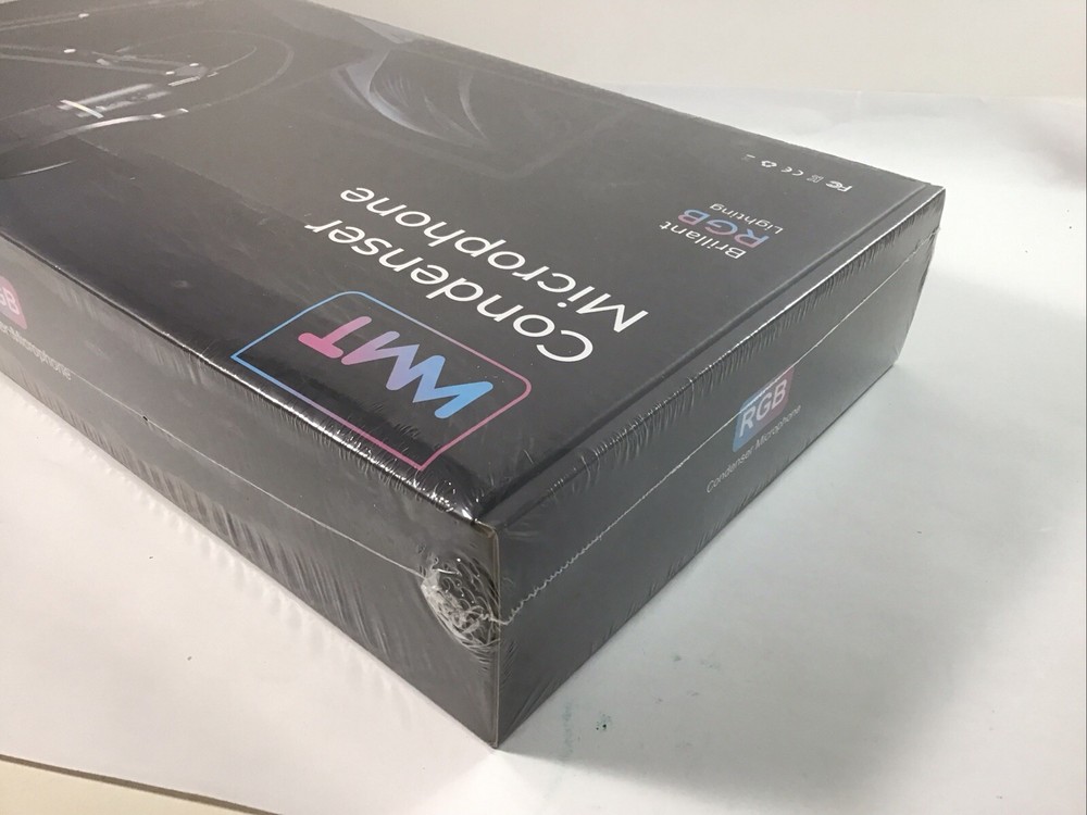 RGB Condenser Microphone New/Sealed