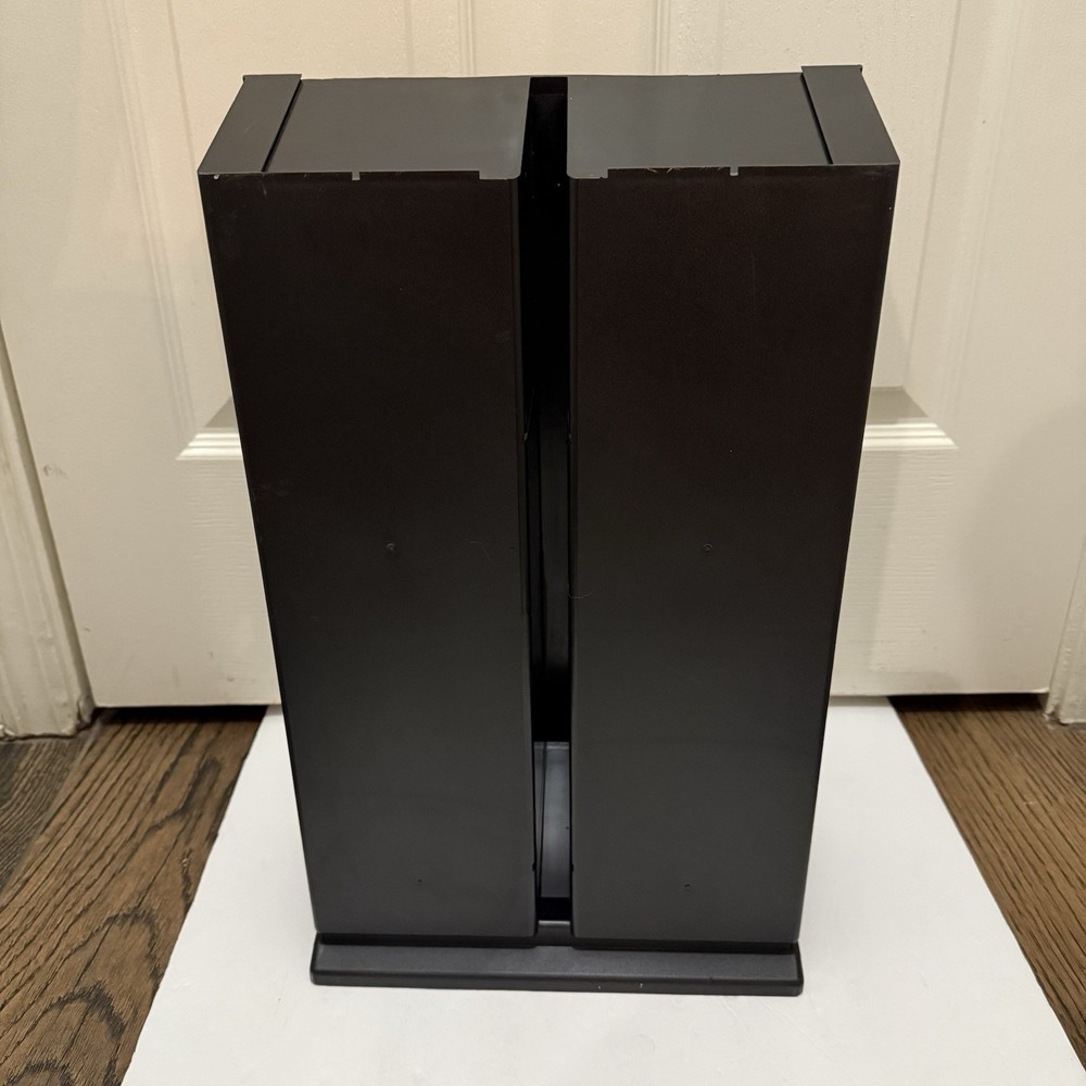 Laserline 60 CD Storage Angle Cut Rack Plastic Table Top Holder Organizer Tower