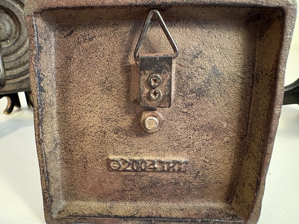 Two Vintage Cast Iron Wall Hooks