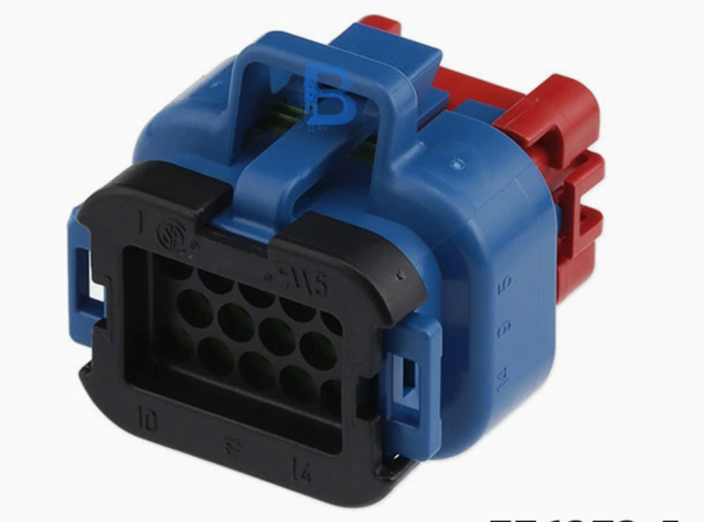 776273-5 TE Connectivity, 14-pin plug, housing, blue, original