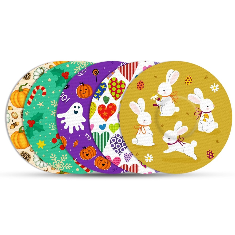 Libre 3 Sensor Covers Waterproof,10 Pack Breathable & Flexible Stickers for L...