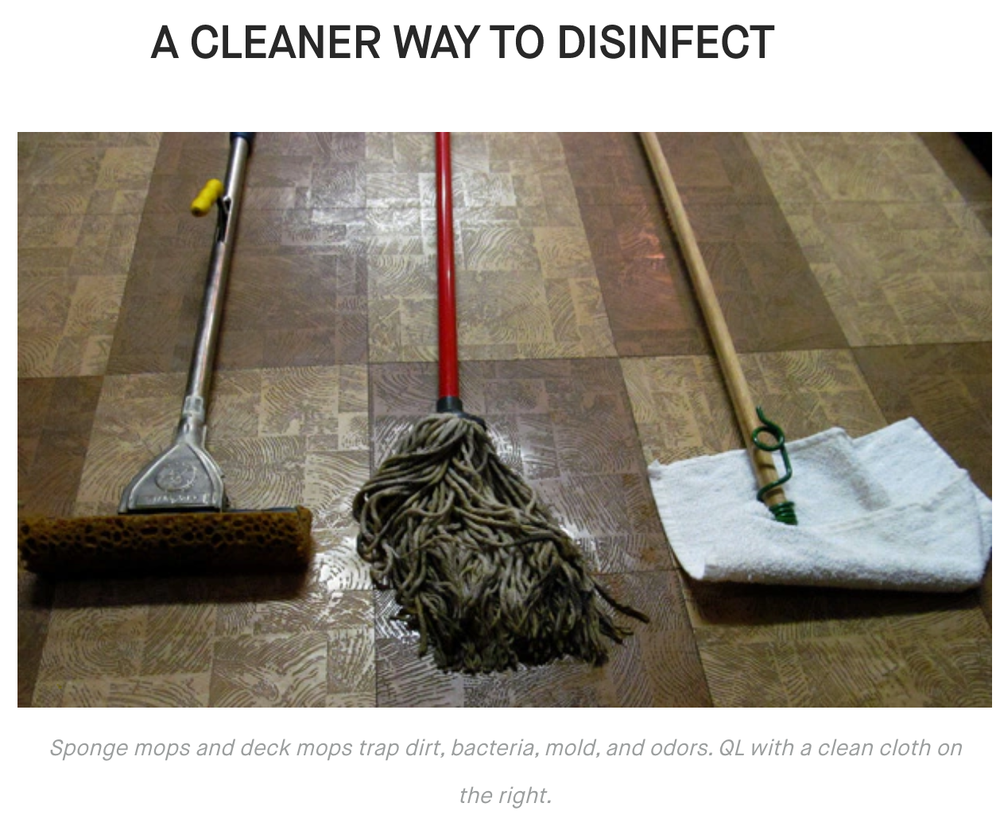 Eco-Friendly Quick-Loop Mop (Mop Head Only) for mopping & dusting | Cuban Style