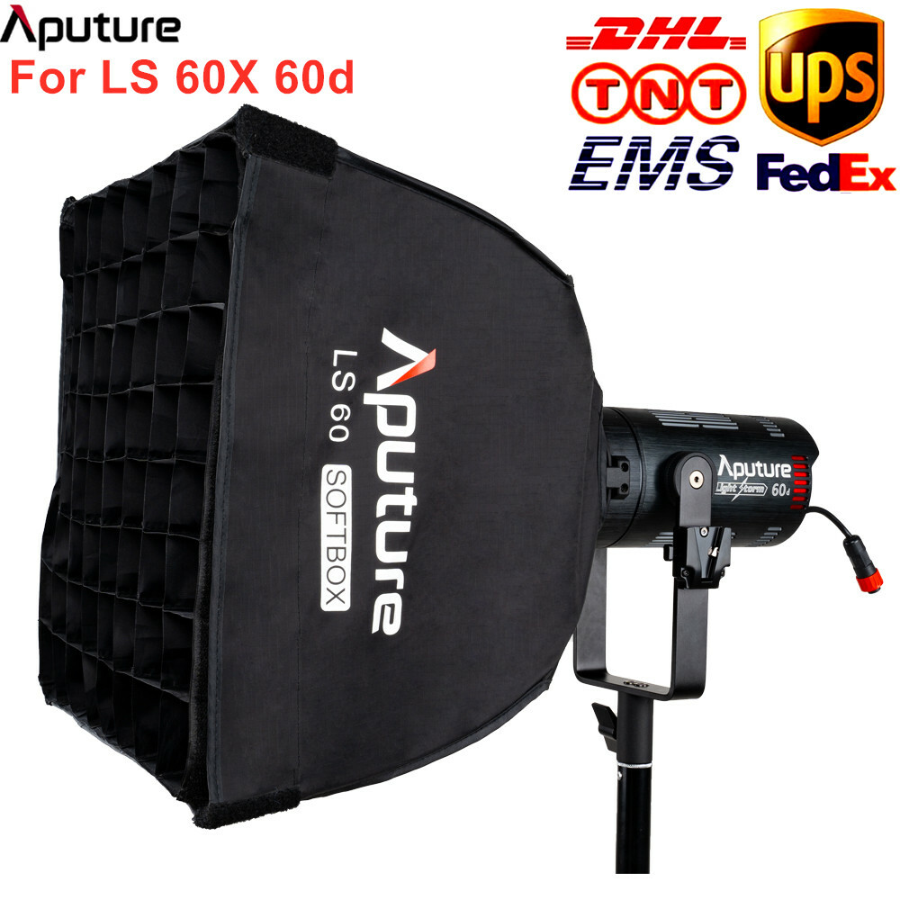 Aputure LS60 Square Softbox w" Grid for Aputure Light Storm LS 60D 60X Light