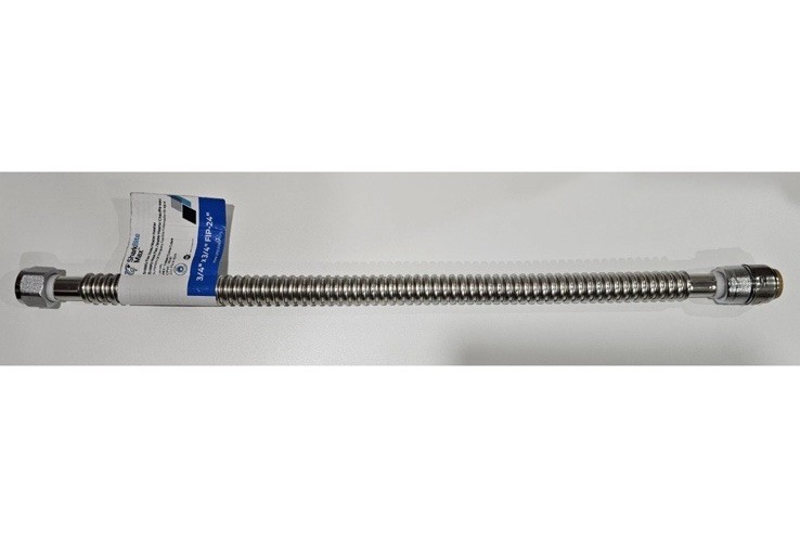 New SharkBite Max 3/4"x 3/4" FIP-24" Stainless Water Heater Hose URSS3088FX24