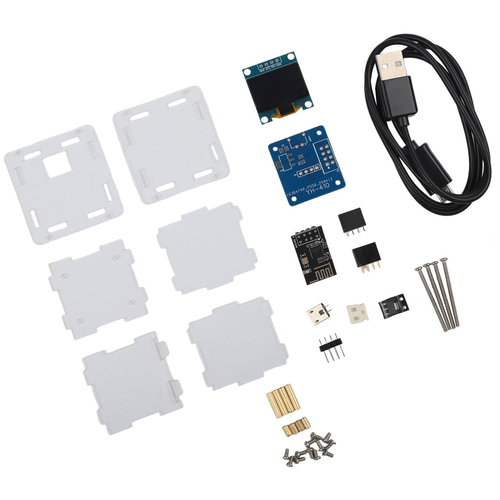 Innovative DIY Weather Clock Kit Featuring USB Power and Smart Functions