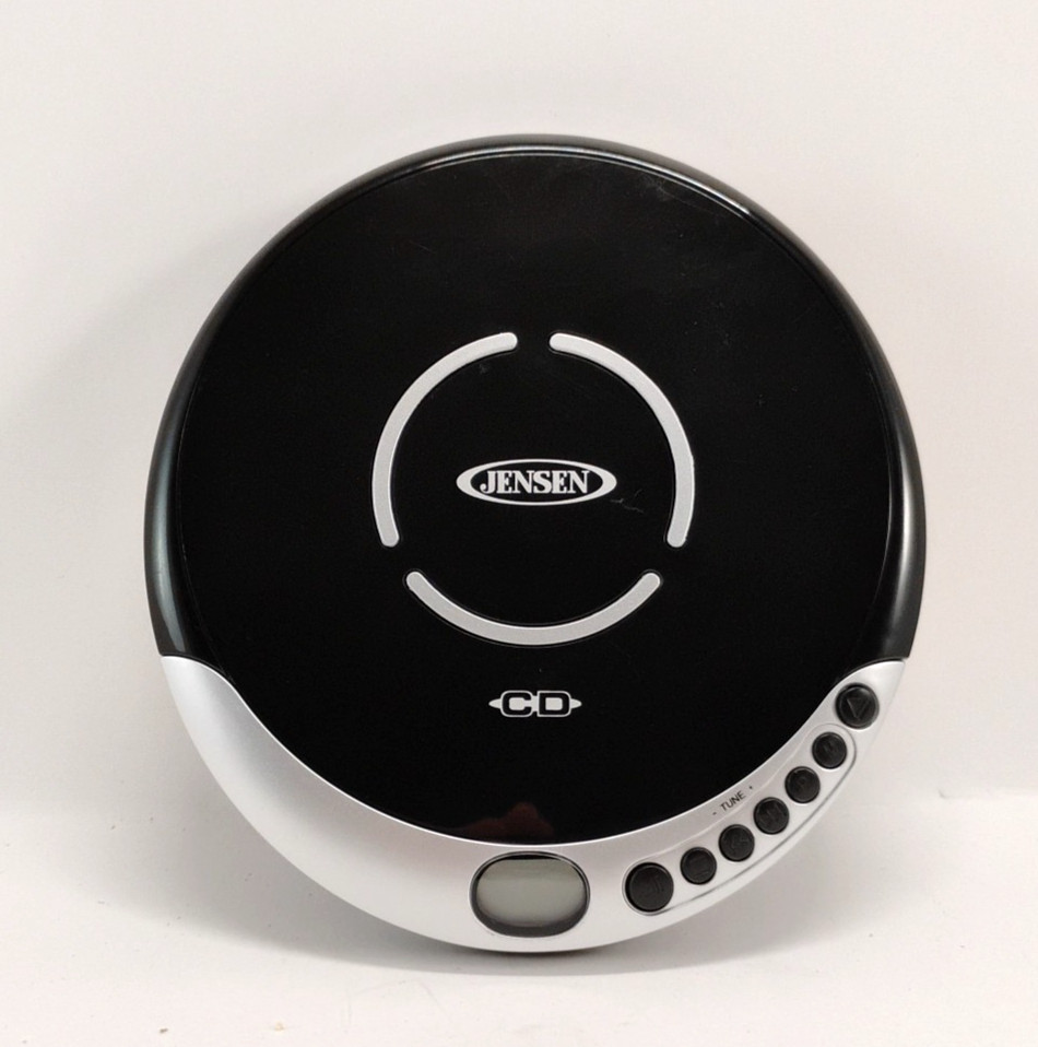 Jensen CD-60 Portable CD Player Tested Working Personal Discman Style