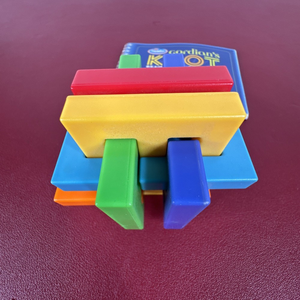 Gordian's Knot, Thinkfun Games - Mind Challenge Puzzle, 2005 w Solution Guide