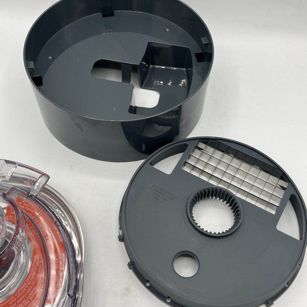 Cuisinart FP-13FC Elemental Food Processor Dicing Kit Flat Cover Set