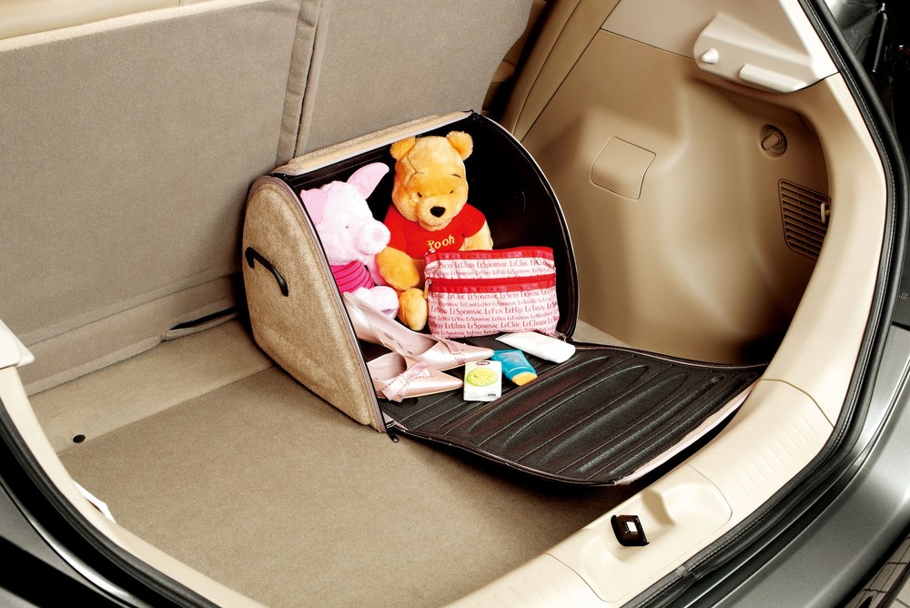 HANDY TRUNK POLYESTER SIZE: M 18.4"x12"x12.4" TAN