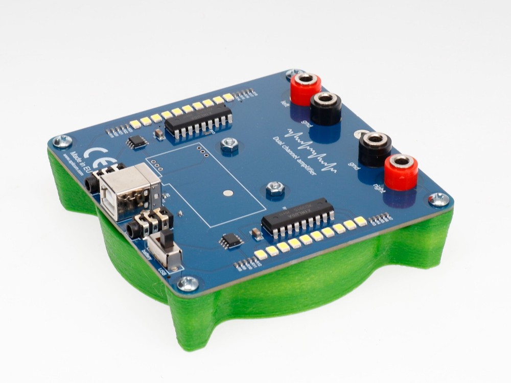 Amplifier for double scalar wave coil modules